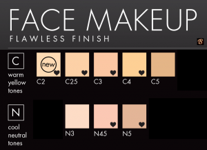 Flawless-Foundation-Face-Makeup-Colour-Palette