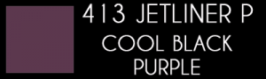 Jetliner-P-Black-Purple with Purple Sparkles